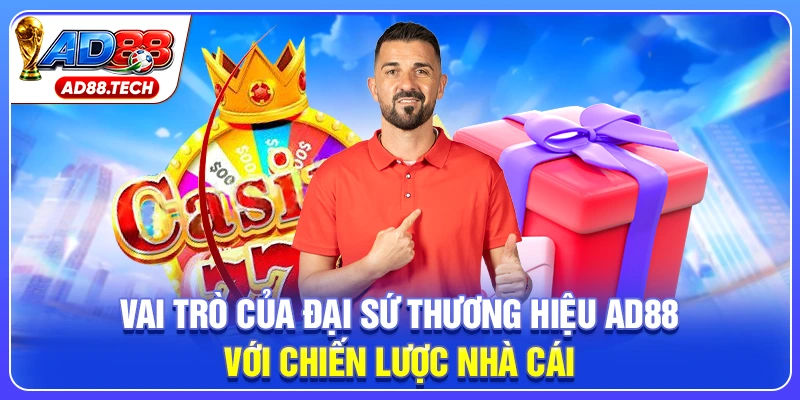Vai trò của đại sứ thương hiệu AD88 với chiến lược nhà cái